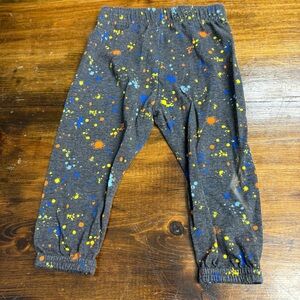 Garanimals Gray Paint Splatter Pants Size 12 Months